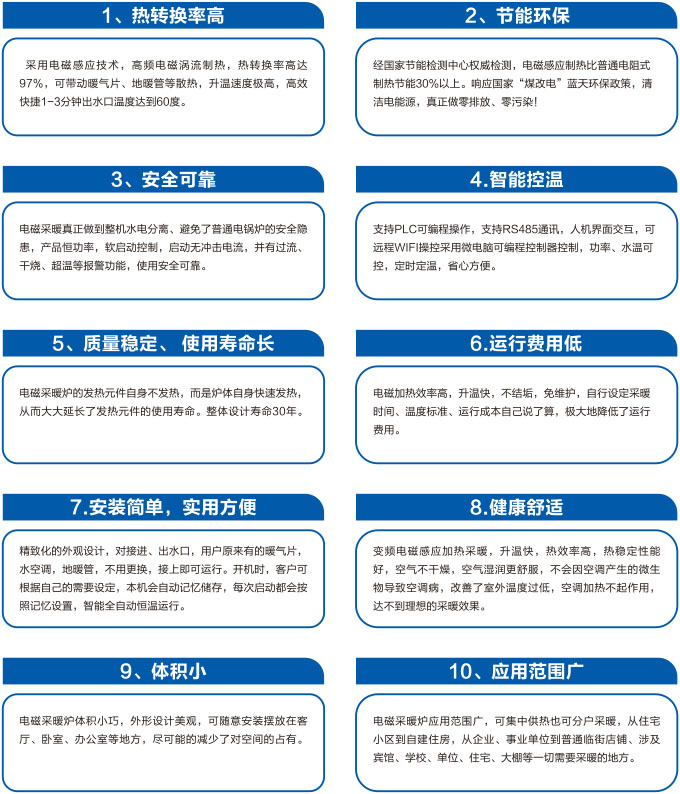 電磁采暖爐的優(yōu)勢 電磁采暖爐的優(yōu)勢